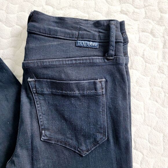 Goldsign dark denim jeans skinny leg 28 soft - Picture 9 of 10